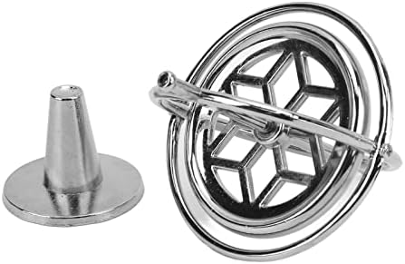 Giroscopio Giratorio, Plata Portátil para Aliviar la Ansiedad, Juguete Mecánico Antigravedad Compacto, Maravilloso para Adultos para Niños para Aliviar la Ansiedad Y el Estrés 8 1710289178 700 Giroscopio Giratorio Plata Portatil para Aliviar la Ansiedad Juguete Mecanico