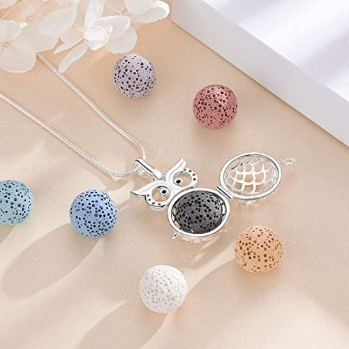 INFUSEU Bisuteria Mujer, Colgante Aromaterapia Collar Aroma Plateado Difusor Aceites Esenciales Joyeria Personalizada Joyas De Mujer 2 1710306415 266 INFUSEU Bisuteria Mujer Colgante Aromaterapia Collar Aroma Plateado Difusor Aceites