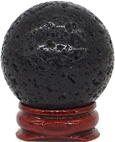 SDWGLD Curación de Cristal Aura 1 40 mm Piedra de Gema Natural Volcanic Reiki Terapia de Bola de Masaje Decoración de Bola 1 1710400160 0 SDWGLD Curacion de Cristal Aura 1 40 mm Piedra de