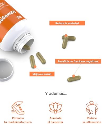 Ashwagandha Alta Potencia: Adaptógeno y Nootrópico con Sensoril® (10% Withanolidos) | Sueño Profundo, Bienestar General, Energía, Concentración | 4 Meses | 2x Más Concentrado que el KSM-66 2 1710436010 368 Ashwagandha Alta Potencia Adaptogeno y Nootropico con Sensoril® 10 Withanolidos