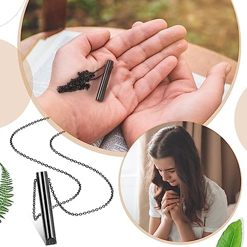Photect 4 Collares de Respiración Consciente Portátiles de Acero Inoxidable Collar de Ejercicios de Respiración Profunda para Alivio de Ansiedad Hombre Mujer Meditación 4 1710459211 227 Photect 4 Collares de Respiracion Consciente Portatiles de Acero