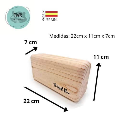 1710578790 284 TWR ® Bloque Yoga madera Realizado 100 madera