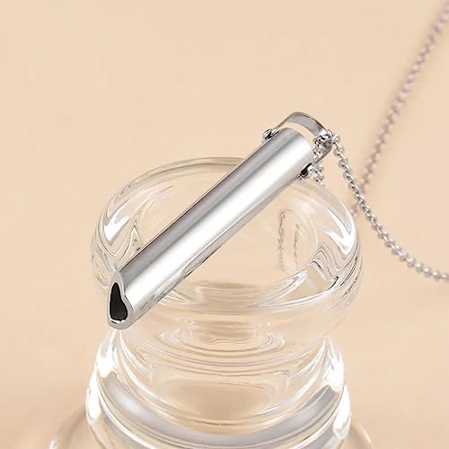 1710604688 831 KEZONO Collar Colgante Joyeria Silbato Collar Natural Ansiedad Alivio Joyeria