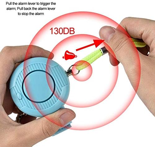 1710650929 161 Alarma personal llavero de alarma de seguridad de autodefensa 120dB
