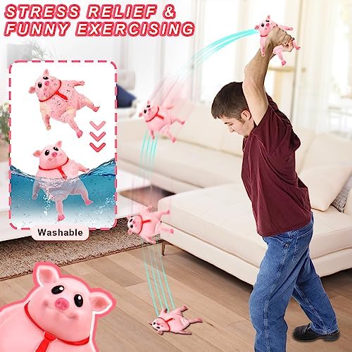 1710679011 292 Vibbang Chapoteo Cerdito Juguetes Antiestres Rosa Cerdo Antiestres Juguetes Sensoriales