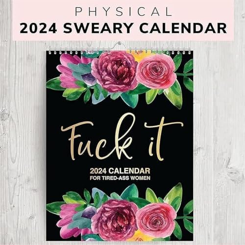 Calendario 2024 Calendario Divertido De Salud Mental 2024, Calendario 2024 Para Mujeres Cansadas, Calendario De Pared 2024 Para Mujeres Cansadas Calendario Cocina 2024 (Size : 2pcs) 6 1710754632 9 Calendario 2024 Calendario Divertido De Salud Mental 2024 Calendario 2024