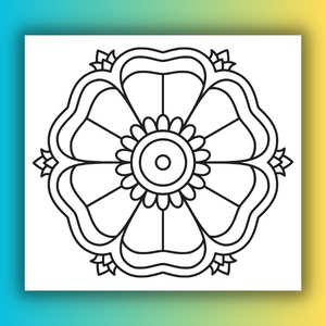 Mandalas Fáciles Libro para Colorear