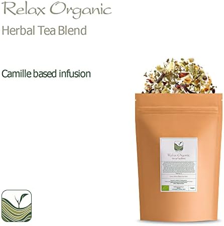 Relax Tisane Té Mezcla Organico - Infusión Alivia La Ansiedad Y Alivia El Estrés - Té A Dormir 200g 3 1710792493 769 Relax Tisane Te Mezcla Organico Infusion Alivia La Ansiedad
