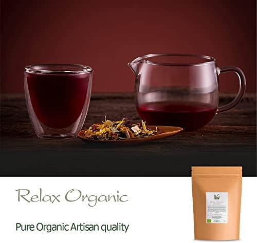 Relax Tisane Té Mezcla Organico - Infusión Alivia La Ansiedad Y Alivia El Estrés - Té A Dormir 200g 6 1710792494 327 Relax Tisane Te Mezcla Organico Infusion Alivia La Ansiedad