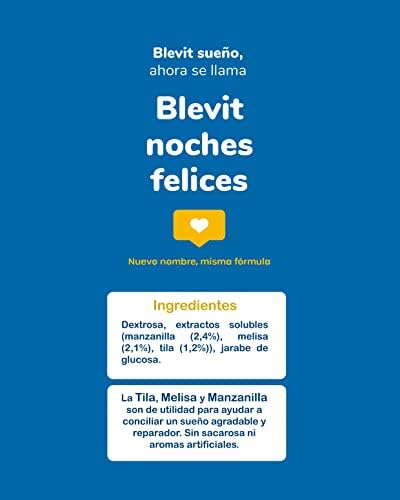 Blevit Noches Felices - Infusión relajante en polvo con Tila, Melisa y Manzanilla, 150g 2 1710845289 505 Blevit Noches Felices Infusion relajante en polvo con Tila