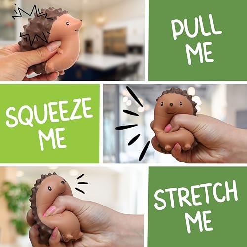 Boxer Gifts Stress Hog Stress Toys | Bolas de estrés únicas para Adultos y Adolescentes - Ayuda con el Alivio de la ansiedad - Juguete de Escritorio de Oficina | Divertidos Regalos de Erizo y Broma 4 1710916118 991 Boxer Gifts Stress Hog Stress Toys Bolas de estres