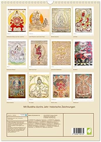 Mit Buddha durchs Jahr: historische Zeichnungen (Wandkalender 2024 DIN A3 hoch), CALVENDO Monatskalender: Buddha: Meditative, historische Zeichnungen 1 1710944728 980 Mit Buddha durchs Jahr historische Zeichnungen Wandkalender 2024 DIN A3
