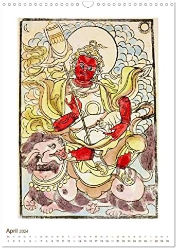 Mit Buddha durchs Jahr: historische Zeichnungen (Wandkalender 2024 DIN A3 hoch), CALVENDO Monatskalender: Buddha: Meditative, historische Zeichnungen 6 1710944729 475 Mit Buddha durchs Jahr historische Zeichnungen Wandkalender 2024 DIN A3