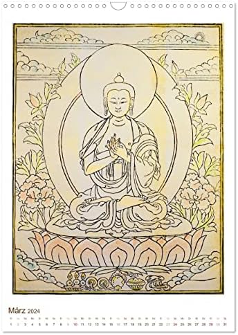 Mit Buddha durchs Jahr: historische Zeichnungen (Wandkalender 2024 DIN A3 hoch), CALVENDO Monatskalender: Buddha: Meditative, historische Zeichnungen 5 1710944729 984 Mit Buddha durchs Jahr historische Zeichnungen Wandkalender 2024 DIN A3