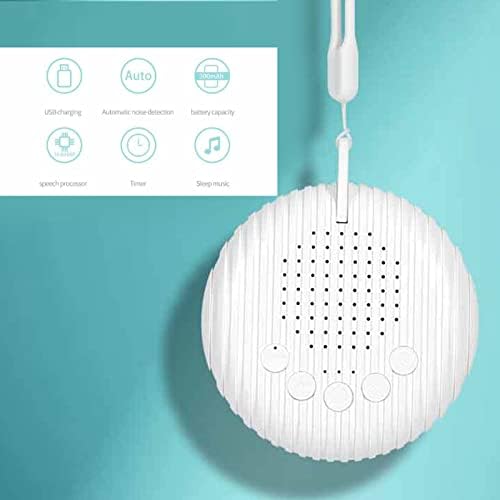 Máquina Portátil de Sonido de Ruido Blanco para Bebés con Música de Canción de Cuna para Calmar el Sueño, Aliviar la Ansiedad y Promover un Crecimiento Saludable, Luz Nocturna 3 1710978223 169 Maquina Portatil de Sonido de Ruido Blanco para Bebes con