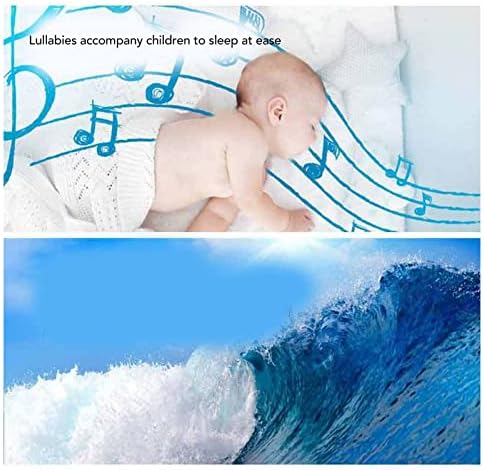 Máquina Portátil de Sonido de Ruido Blanco para Bebés con Música de Canción de Cuna para Calmar el Sueño, Aliviar la Ansiedad y Promover un Crecimiento Saludable, Luz Nocturna 8 1710978224 697 Maquina Portatil de Sonido de Ruido Blanco para Bebes con