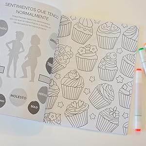 libro de colorear relajante para niños