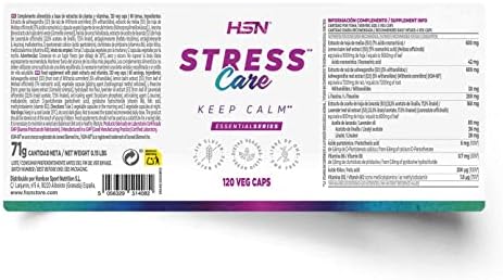 Ashwagandha Melisa Lavanda Stress Care de HSN | 120 Cápsulas Vegetales | 100% Natural Extractos Herbales y Vitaminas - Contribuyen a la Relajación* | No-GMO, Vegano, Sin Gluten 1 1711052756 344 Ashwagandha Melisa Lavanda Stress Care de HSN 120 Capsulas