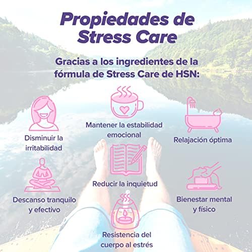 Ashwagandha Melisa Lavanda Stress Care de HSN | 120 Cápsulas Vegetales | 100% Natural Extractos Herbales y Vitaminas - Contribuyen a la Relajación* | No-GMO, Vegano, Sin Gluten 5 1711052756 73 Ashwagandha Melisa Lavanda Stress Care de HSN 120 Capsulas