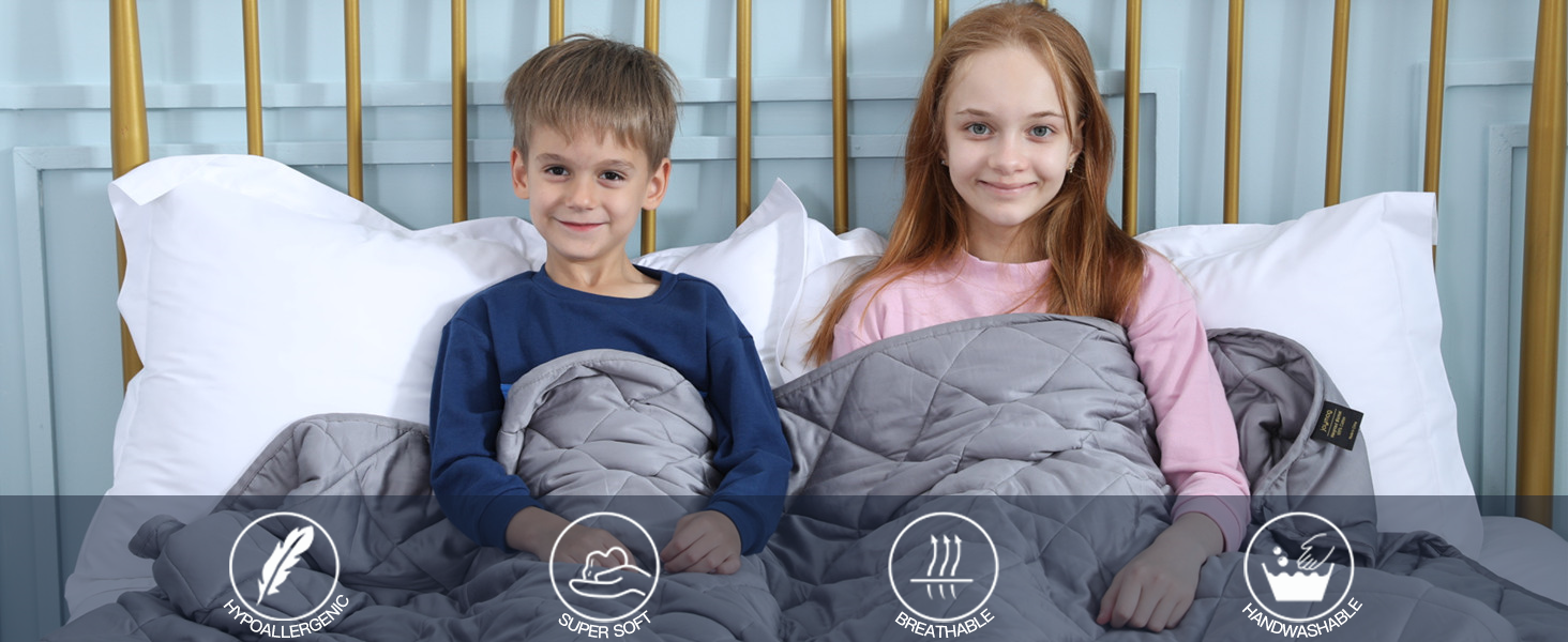 jaymag Manta Pesada para Adultos de 15 kg, para Autismo, ansiedad, insomnio, Alivio del estrés, Mantas de Terapia sensorial, 100% algodón Oeko-Tex, 180 x 200 cm, Color Gris 17 Manta Ponderada para Niños Mejorar Sueño Ansiedad Solitario Manta Pesada