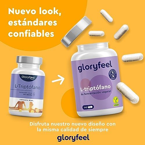 1711083705 69 L Triptofano 500mg 240 Capsulas para 8 meses Estres