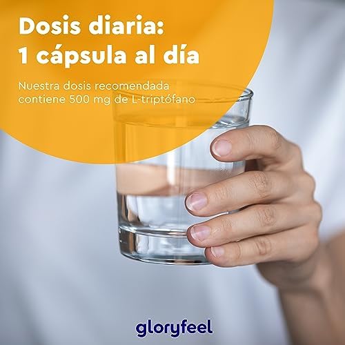 1711083706 642 L Triptofano 500mg 240 Capsulas para 8 meses Estres