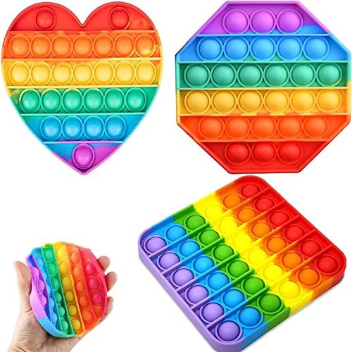 1711087699 552 4 Piezas Sensorial Herramientas Pop it Fidget Toy POPI Antiestres