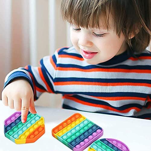 1711087700 718 4 Piezas Sensorial Herramientas Pop it Fidget Toy POPI Antiestres