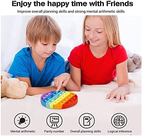 1711087700 954 4 Piezas Sensorial Herramientas Pop it Fidget Toy POPI Antiestres