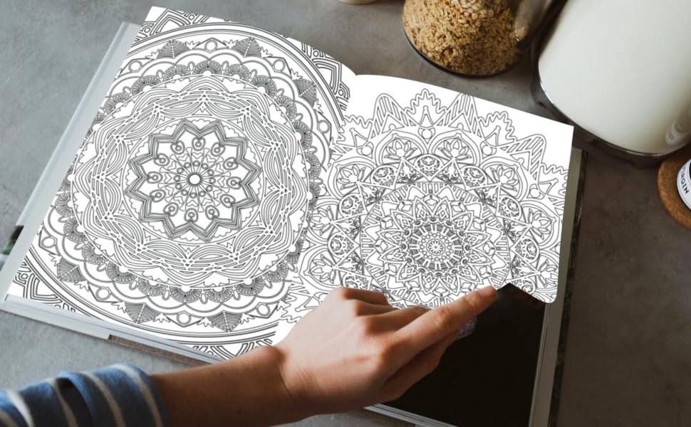 150 Flores de Mandala para Colorear: Libro de Colorear para Adultos con Patrones de Mandalas para Pintar, Relajarte y Meditar (Libros de Colorear Creativos) 5 flores mandalas, libro colorear adultos, libro pintar alzehimer, mayores, anti estrés, ansiedad