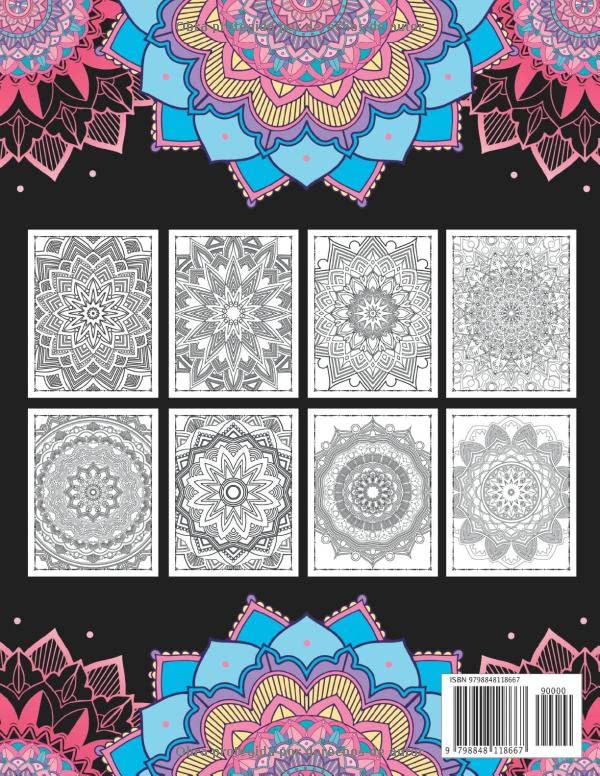 150 Flores de Mandala para Colorear: Libro de Colorear para Adultos con Patrones de Mandalas para Pintar, Relajarte y Meditar (Libros de Colorear Creativos) 1 1711140018 654 150 Flores de Mandala para Colorear Libro de Colorear para