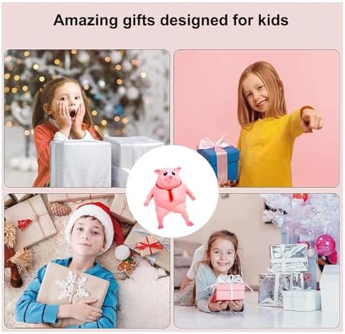 Juguete antiestrés para cerdo, juguete antiestrés, juguete de descompresión creativa, juguete antiestrés para adultos y niños, reduce el estrés y la ansiedad. 5 1711159396 799 Juguete antiestres para cerdo juguete antiestres juguete de descompresion creativa