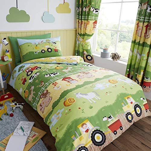 Happy Linen Company Manta con peso lavable para niños de animales de granja verde de 2.8 libras, 90 x 120 cm, manta con peso para calmar la gravedad y terapia de ansiedad 5 1711163406 617 Happy Linen Company Manta con peso lavable para ninos de