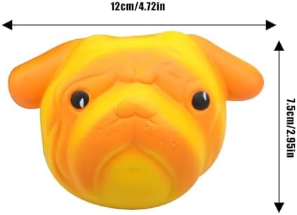 GRelaxing - Pelota de goma para apretar para perro, juguete elástico para reducir el estrés, juguete sensorial para ansiedad divertido para niños y niñas (B) 6 1711171276 933 GRelaxing Pelota de goma para apretar para perro juguete