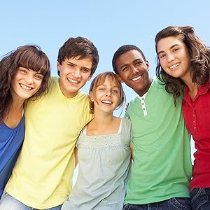 Un grupo de amigos adolescentes.