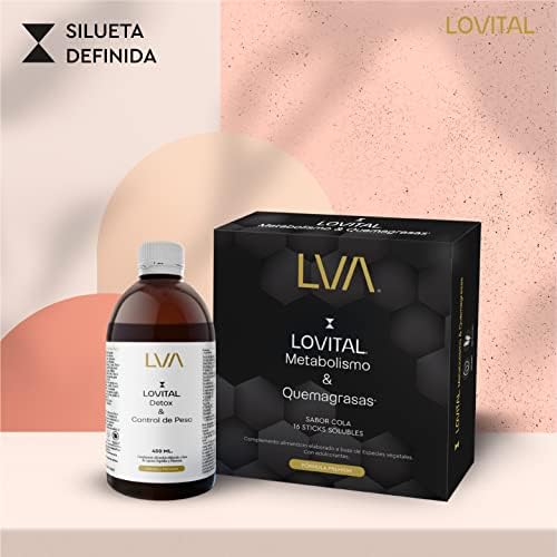 LOVITAL PACK POTENTE DETOX ADELGAZANTE Y QUEMAGRASAS | Elimina Grasa abdominal | Retención de Líquidos | Depurativo Hígado y Colon Hombre y Mujer | Ayuda Peso | PACK SILUETA DEFINIDA 7 1711202466 453 LOVITAL PACK POTENTE DETOX ADELGAZANTE Y QUEMAGRASAS Elimina Grasa
