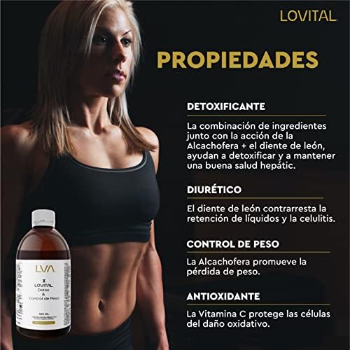 LOVITAL PACK POTENTE DETOX ADELGAZANTE Y QUEMAGRASAS | Elimina Grasa abdominal | Retención de Líquidos | Depurativo Hígado y Colon Hombre y Mujer | Ayuda Peso | PACK SILUETA DEFINIDA 5 1711202466 532 LOVITAL PACK POTENTE DETOX ADELGAZANTE Y QUEMAGRASAS Elimina Grasa