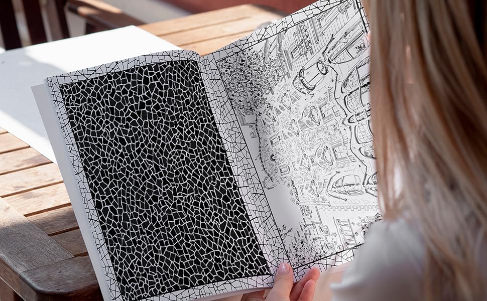 Arquitectura modernista para colorear: Un libro para recorrer los edificios emblemáticos del modernismo catalán en Barcelona | 50 Dibujos para liberar su mente y aliviar el estrés y la ansiedad 3 gaudi,arquitectura modernista barcelona,cataluña,escultura,arte,pintura,renacimiento,barroco