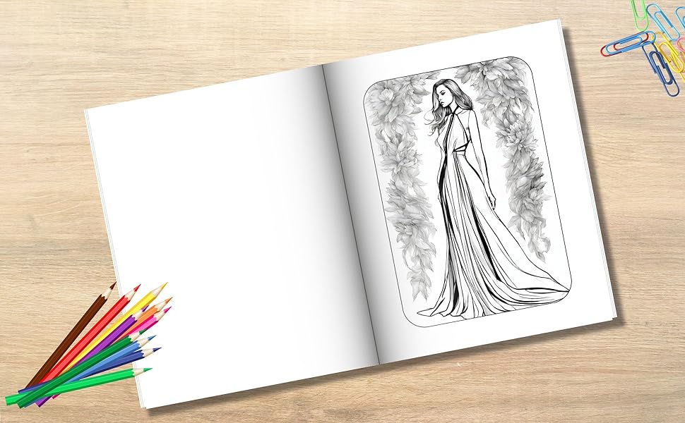 Lleno de diseños elegantes y modernos, desde moda de calle, hasta alta costura de pasarela. 
