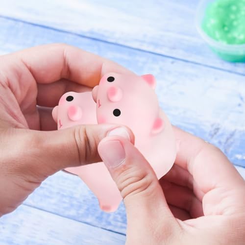 GAROMIA 2 Cerdo Antiestres Rosa Bonito Juguete Blando de Cerdo Juguete para Apretar Cerdo Juguetes Antiestres Squeeze para Aliviar la Ansiedad Descomprimir 6 1711314168 540 GAROMIA 2 Cerdo Antiestres Rosa Bonito Juguete Blando de Cerdo