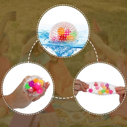Aoriher 12 Bolas Antiestrés para Adultos Pelotas Antiestrés Bolas de Colores para Apretar Bolas para Aliviar Estrés Juguetes de Apretar para Dedos Mano Oficina Relajación Ansiedad Descompresión 2 1711353348 190 Aoriher 12 Bolas Antiestres para Adultos Pelotas Antiestres Bolas de
