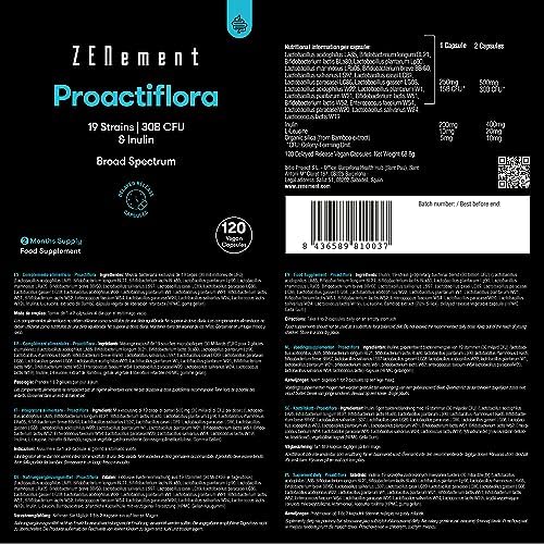 1711372883 784 Probioticos y Prebioticos Intestinales 120 Capsulas Gastrorresistentes 19 cepas