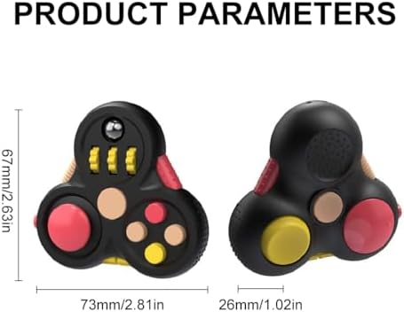 1711466238 765 XKSOCT Fidget Pad Anti Estres con 9 Funciones Controlador de Almohadilla