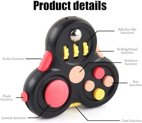 1711466238 811 XKSOCT Fidget Pad Anti Estres con 9 Funciones Controlador de Almohadilla