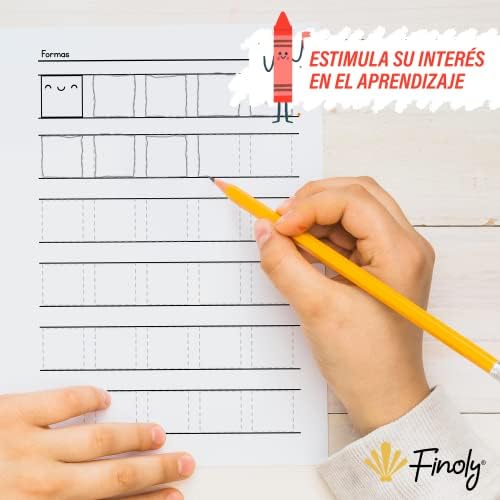 Finoly Mi Primer Libro Grafomotricidad - Niños de 3 a 6 años - Cuaderno Trazos y Preescritura - Aprender Actividades y Ejercicios Líneas Formas Números Laberintos Dibujos - Educación Infantil 5 1711531560 213 Finoly Mi Primer Libro Grafomotricidad Ninos de 3 a