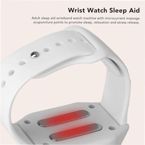 Dispositivo de ayuda para dormir - Reloj de portátil para aliviar el insomnio con tecnología de microcorriente para aliviar la ansiedad - Soluci natural de apoyo al sueo-blanco 2 1711558034 295 Dispositivo de ayuda para dormir Reloj de portatil para