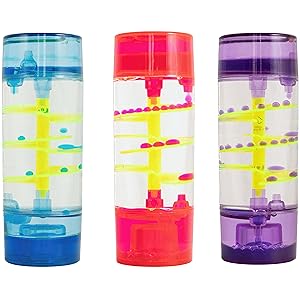 Temporizador de puntos en espiral sensorial líquido | Alivio del estrés, ideal para neurodiversidad, ansiedad