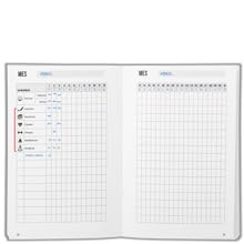 HAZLO REAL. Agenda sin fecha, trimestral, A5: Mod. Emprendedor (Blanco) - Planificador trimestral, mensual, semanal y diario para máxima productividad. Objetivos OKR y control de hábitos. 12 hábitos, habit tracker, registro de habitos