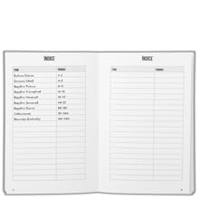 HAZLO REAL. Agenda sin fecha, trimestral, A5: Mod. Emprendedor (Blanco) - Planificador trimestral, mensual, semanal y diario para máxima productividad. Objetivos OKR y control de hábitos. 24 índice, tabla de contenido