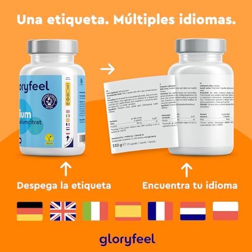 Potasio - 270 cápsulas - Altamente dosificado: 2446mg por dosis diaria, de los cuales 800mg son Potasio puro - Mineral esencial para la función muscular y la tensión arterial - 100% vegano 6 1711669381 481 Potasio 270 capsulas Altamente dosificado 2446mg por dosis